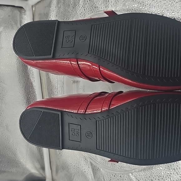 J No Boundaries Red Patent Mary Jane Flats Sz 9.5 Stylish And Comfortable - Picture 8 of 9